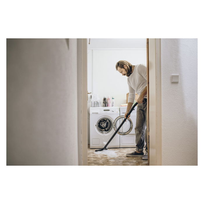 Kärcher WD 5 P V-25/5/22 Aspirador de Agua y Polvo 25L, Seco/Húmedo, con Soplador, Activación desde Herramienta, 5m Cable, 5 Ruedas, Negro/Amarillo