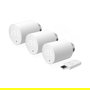 Shelly Plug & Play 3x Blu TRV & Blu Gateway Gen3, Termostato Inteligente para Radiador, Blanco, Wifi, Programable, Incluye 4 Piezas