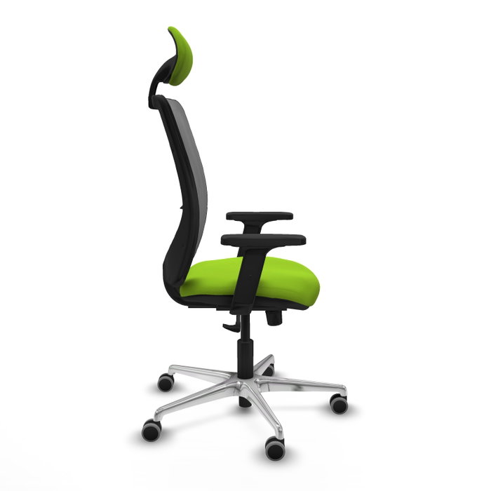 PIQUERAS Y CRESPO Silla de oficina Zulema con mecanismo Sincro, Pistacho y Gris PIQUERAS Y CRESPO Silla de oficina Zulema con mecanismo Sincro, Pistacho y Gris