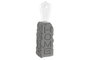 DKD Home Decor Decoración Luminosa LED Resina Gris Oscuro
