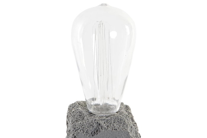 DKD Home Decor Decoración Luminosa LED Resina Gris Oscuro DKD Home Decor Decoración Luminosa LED Resina Gris Oscuro