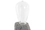 DKD Home Decor Decoración Luminosa LED Resina Gris Oscuro
