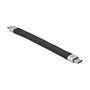 DeLOCK Cable de cinta plana FPC USB Type-C a Lightning 13 cm