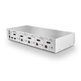 Lindy 39305 Interruptor KVM HDMI 4K Ultra HD, Plata