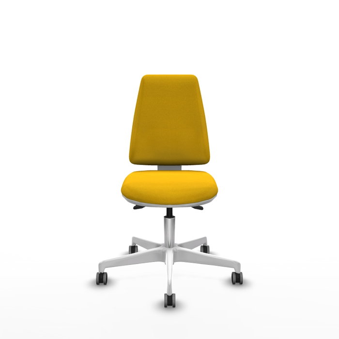 PIQUERAS Y CRESPO Silla de oficina Elche Amarillo