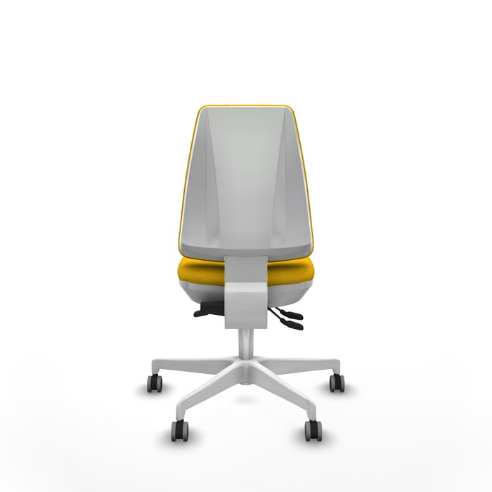 PIQUERAS Y CRESPO Silla de oficina Elche Amarillo