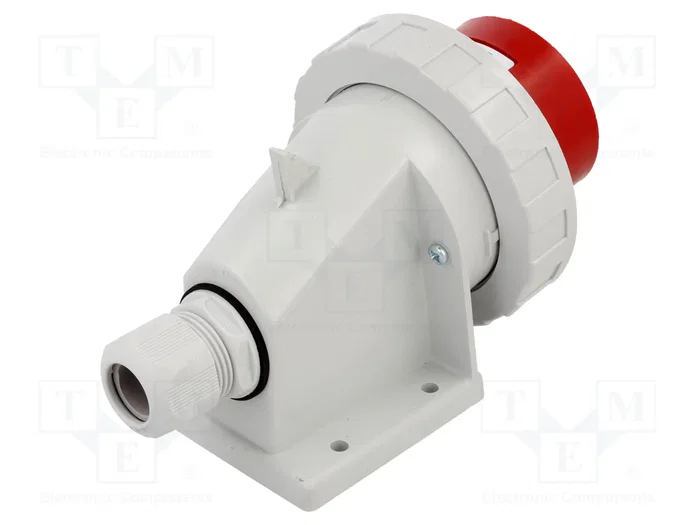 SEZ DK Conector de alimentación AC trifásico macho 32A 5 pines