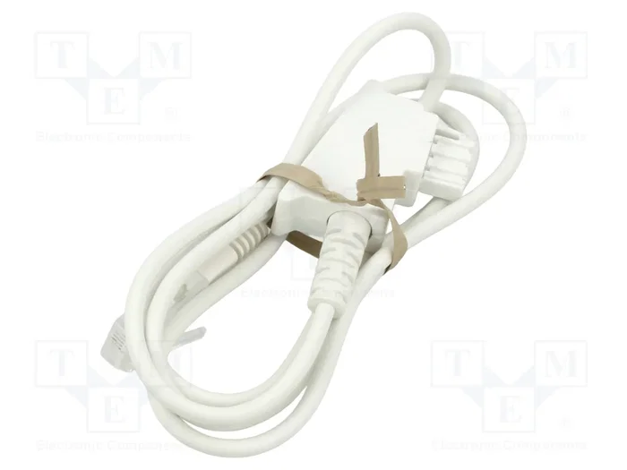 GOOBAY Cable telefónico RJ45 a TAE F 0,5m blanco