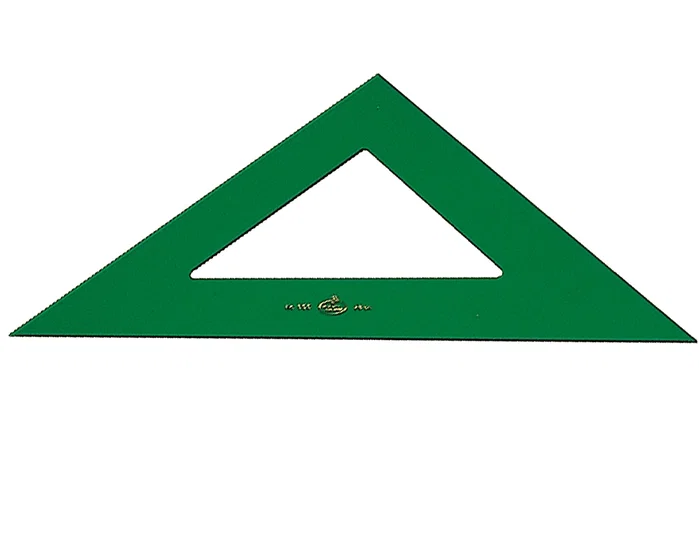 Faber-Castell Escuadra Técnica sin Graduar 32 cm Verde