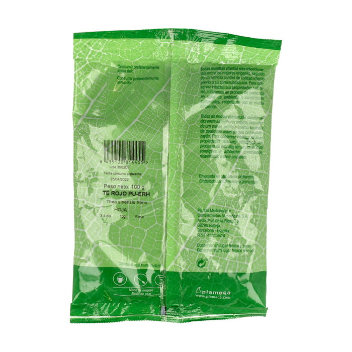 Plameca Té Rojo Pu-Erh 100 g Plameca Té Rojo Pu-Erh 100 g