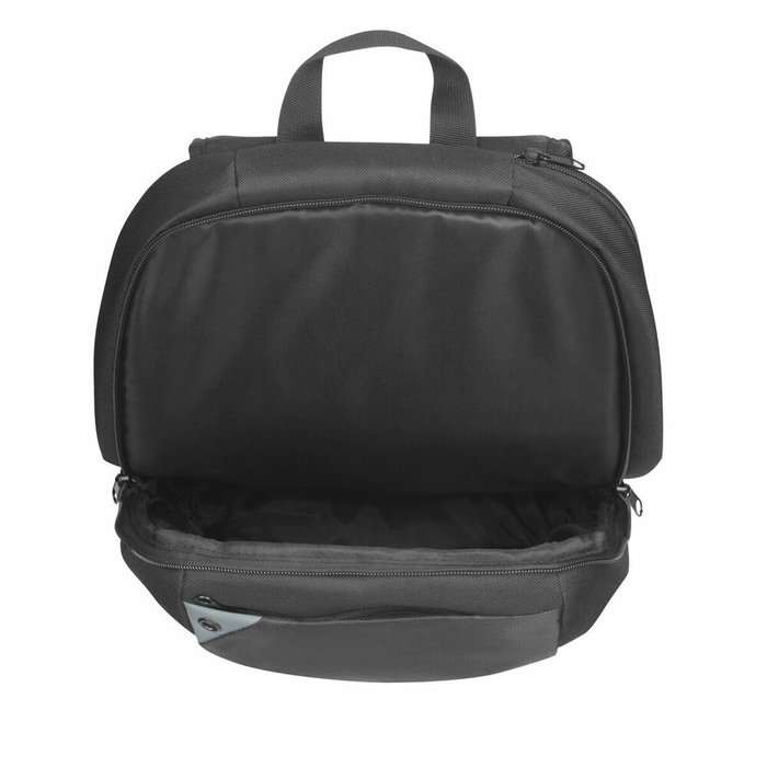 Targus Mochila Intellect TBB565GL para portátil de 15.6 pulg, Negro/Gris