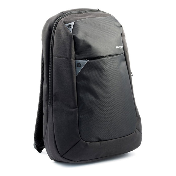 Targus Mochila Intellect TBB565GL para portátil de 15.6 pulg, Negro/Gris