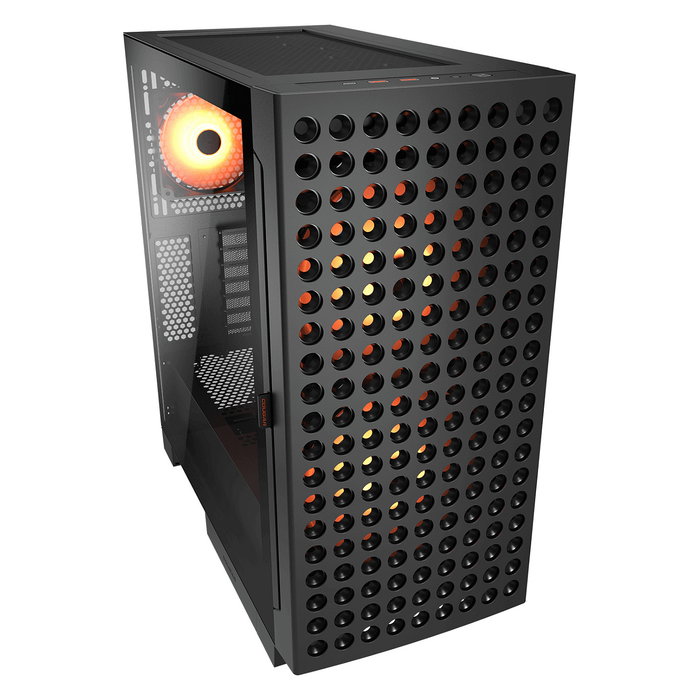 Cougar CGR-5YA2B-RGB Midi Tower Airface ECO, ARGB, Negro