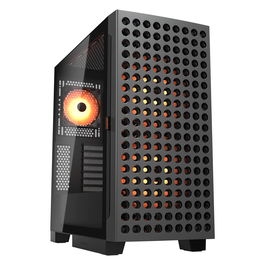 Cougar CGR-5YA2B-RGB Midi Tower Airface ECO, ARGB, Negro