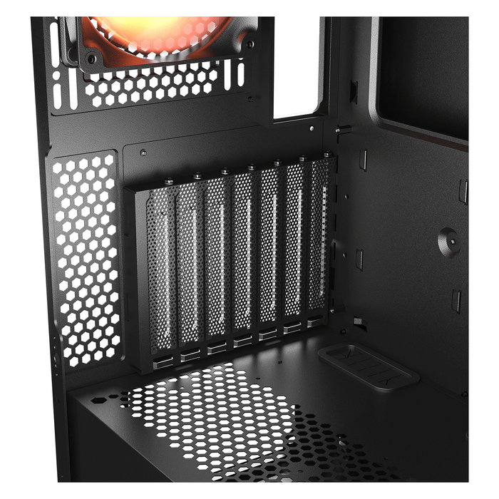 Cougar CGR-5YA2B-RGB Midi Tower Airface ECO, ARGB, Negro