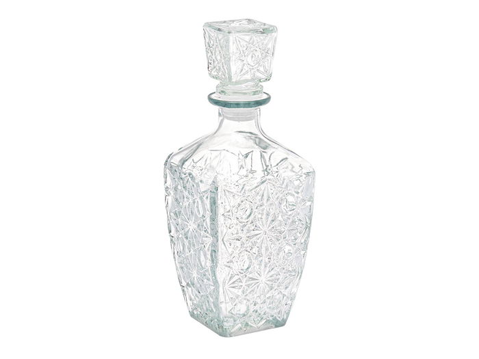 Vivalto Licorera Tallada Estrella 750 ml 9x24.5x9 cm (Set de 12)