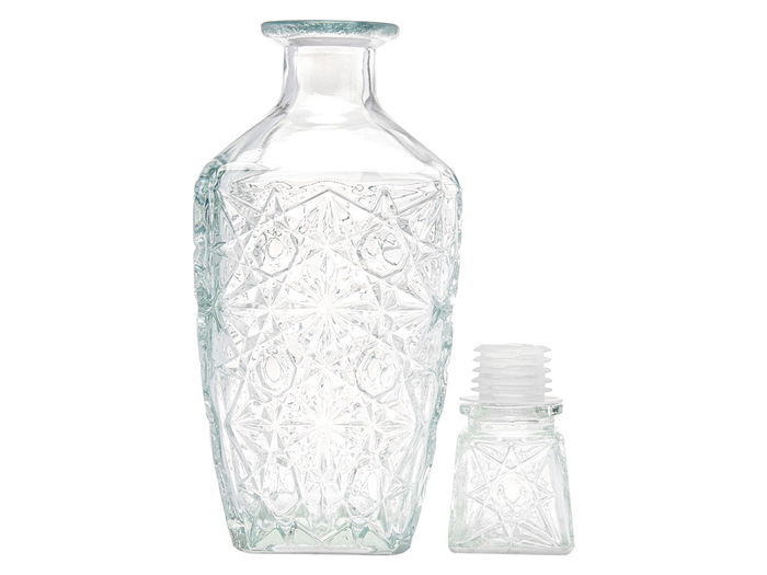 Vivalto Licorera Tallada Estrella 750 ml 9x24.5x9 cm (Set de 12)