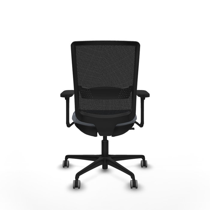 PIQUERAS Y CRESPO Silla de oficina Haches con mecanismo Sincro/Traslack, Gris y Negro PIQUERAS Y CRESPO Silla de oficina Haches con mecanismo Sincro/Traslack, Gris y Negro