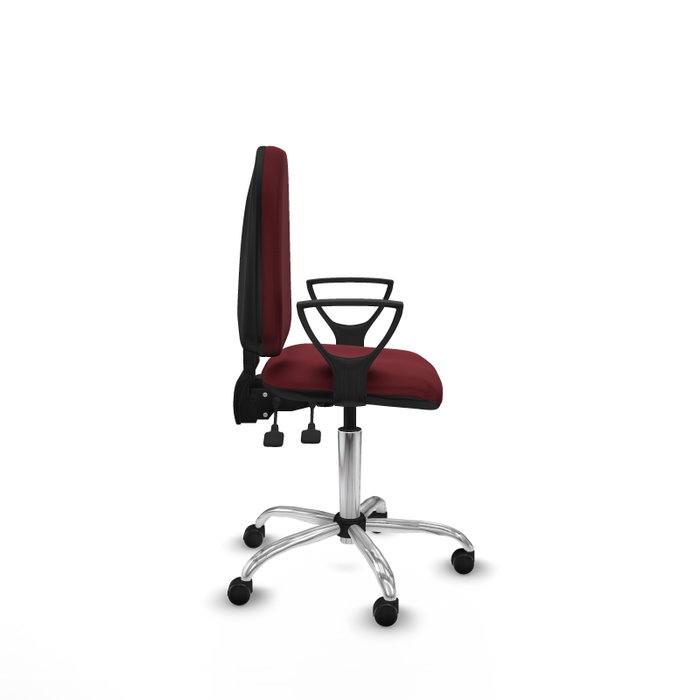 PIQUERAS Y CRESPO Silla de oficina Aýna Granate con mecanismo Asincro PIQUERAS Y CRESPO Silla de oficina Aýna Granate con mecanismo Asincro