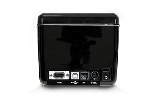 Custom Q3X Impresora de recibos térmica USB, RS-232 y Ethernet, Negra