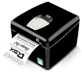 Custom Q3X Impresora de recibos térmica USB, RS-232 y Ethernet, Negra