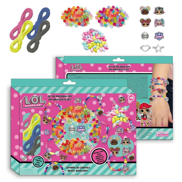 Cerdá Set de creación de pulseras L.O.L. Surprise Multicolor