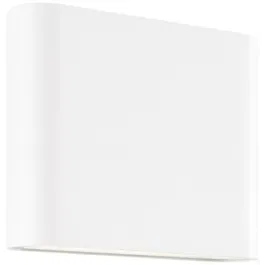 Brilliant BRIG90972A05 Aplique Exterior LED 7W Blanco Metal y Cristal