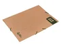 Liderpapel Carpeta Gomas Tres Solapas Ecouse Cartulina 400 gr DIN A4+ Color Kraft Marron