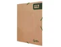 Liderpapel Carpeta Gomas Tres Solapas Ecouse Cartulina 400 gr DIN A4+ Color Kraft Marron
