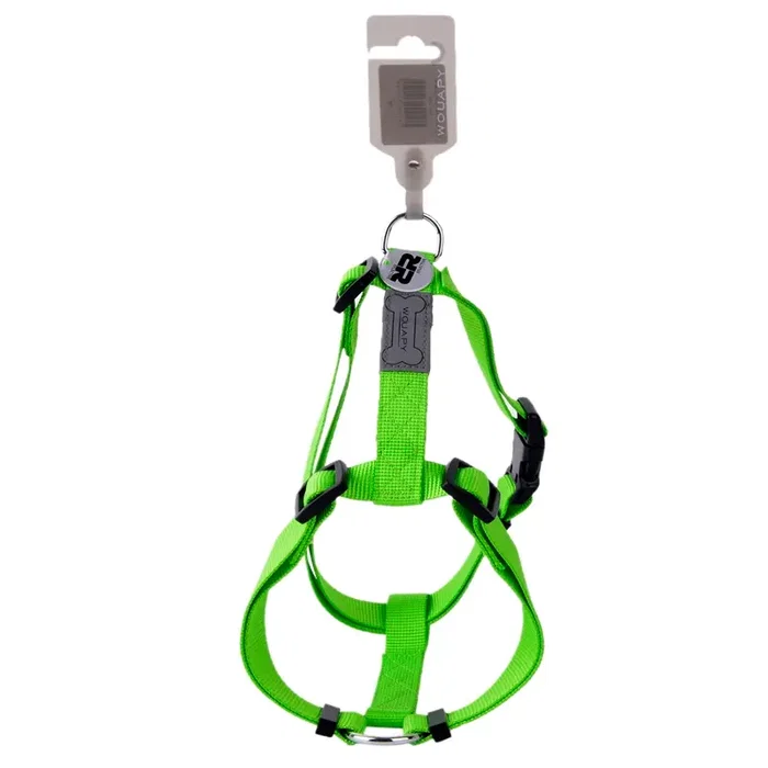 Cominter Wouapy Arnés Basic Line Verde 15 mm-43-65 cm Cominter Wouapy Arnés Basic Line Verde 15 mm-43-65 cm