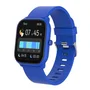 Celly KIDSWATCHBTBL Reloj Inteligente para Niños Smartwatch con Pantalla Táctil 240x240 Píxeles, Monitor Cardíaco, Podómetro, 4 Juegos y Correa de Silicona Suave - Azul