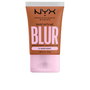 NYX Professional Make Up BARE WITH ME BLUR Base de Maquillaje #15-Warm Honey - Efecto Blur, Piel Suave 12 Horas, 30 ml