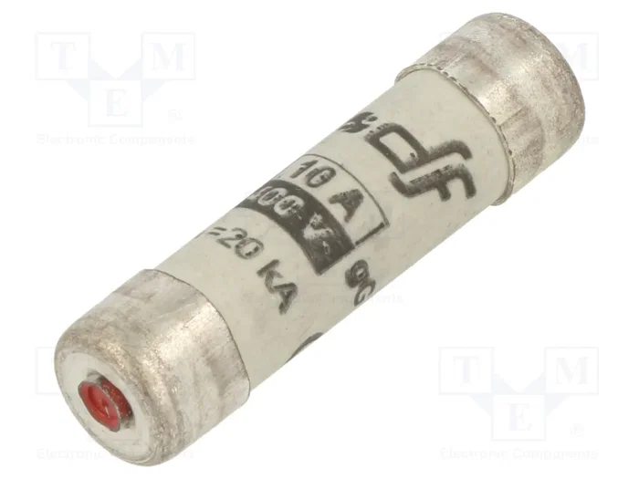 DF ELECTRIC Fusible de cartucho 8x31mm Cerámica 10A DF ELECTRIC Fusible de cartucho 8x31mm Cerámica 10A
