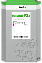 Prindo Cartucho de tinta magenta PRIET9453G Green XL