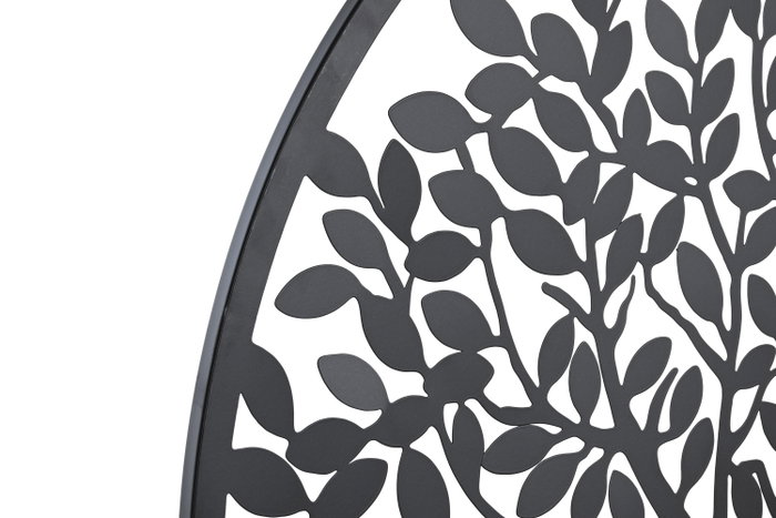 DKD Home Decor Decoración de Pared Metal Árbol Buda Surtido de 4 Unidades