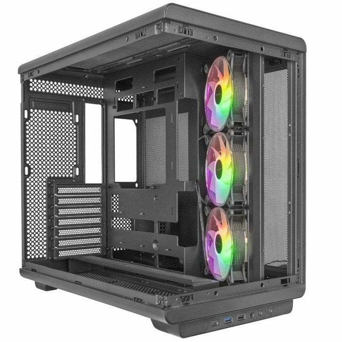 Mars Gaming MC-REV Semitorre con Flujo de Aire Invertido y ARGB Mars Gaming MC-REV Semitorre con Flujo de Aire Invertido y ARGB