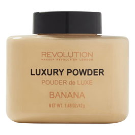 Makeup Revolution Luxury Polvo fijador suelto, Plátano, 32 g