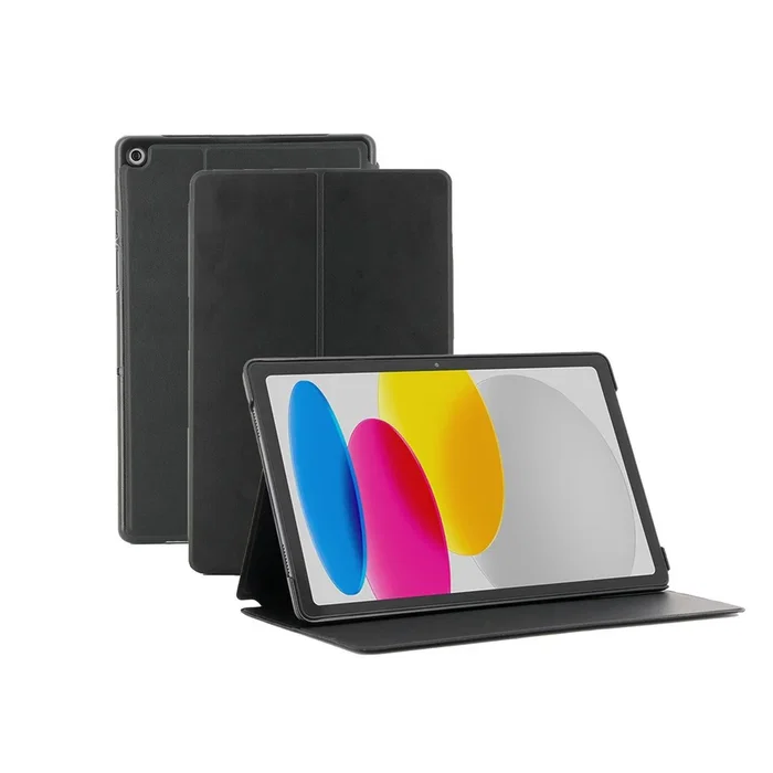 Mobilis 068007 - Funda tipo Libro para Apple iPad 10.9" (10ª Generación) - Negra, TPU, Resistente a Golpes, Modo Espera