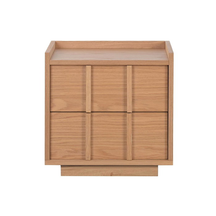 DKD Home Decor Mesita de Noche Kith Moderno Mdf 40 x 50 x 50 cm DKD Home Decor Mesita de Noche Kith Moderno Mdf 40 x 50 x 50 cm