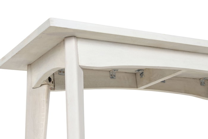 DKD Home Decor Consola Romantico Blanco Roto 45 x 75 x 115 cm DKD Home Decor Consola Romantico Blanco Roto 45 x 75 x 115 cm