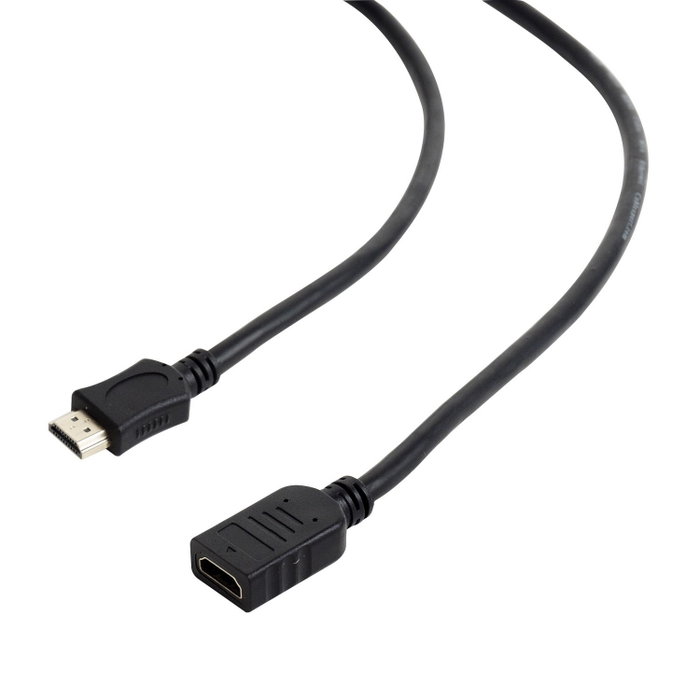 GEMBIRD Cable HDMI Alta Velocidad Macho-Hembra 1.8m CC-HDMI4X-6 Negro