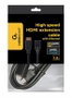 GEMBIRD Cable HDMI de alta velocidad macho-hembra 1,8 m CC-HDMI4X-6