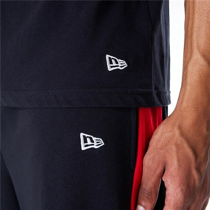 Camiseta de Manga Corta Hombre New Era NBA PANEL OS Chicago Bulls Negro