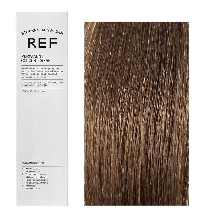 Ref Stockholm Tinte permanente para el cabello 8.035 Cappuccino Ref Stockholm Tinte permanente para el cabello 8.035 Cappuccino