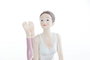 DKD Home Decor Figura de Resina Chica Yoga Rosa 16x6x13 cm