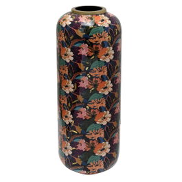 DKD Home Decor Jarrón Metal Multicolor 25x25x70 cm