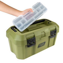 TAYG Caja de Herramientas de Plástico Verde Nº46
