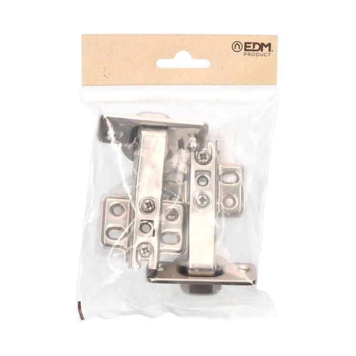 Edm Bisagra Cazoleta BC08 35mm Zn Acero 30º Blister