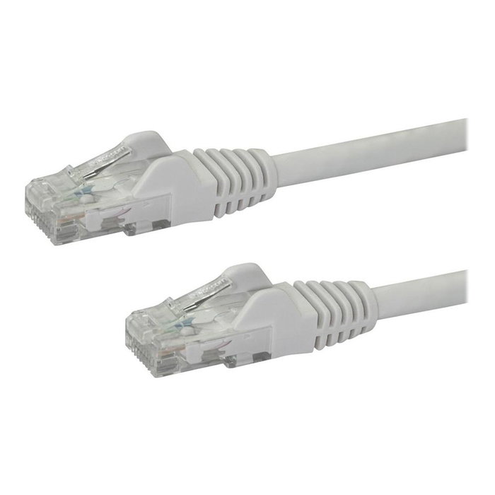 StarTech.com Cable de red Cat6 de 7 m Blanco RJ45 Snagless
