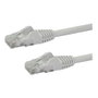 StarTech.com Cable de red Cat6 de 7 m Blanco RJ45 Snagless